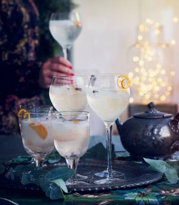 Christmas-spiced G&T