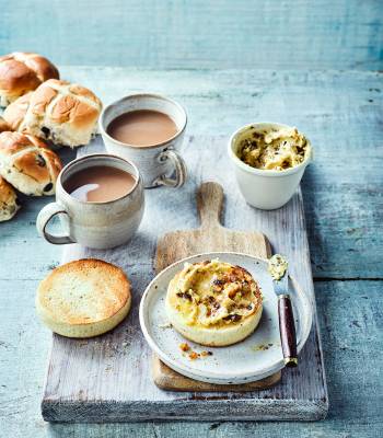 Hot cross bun butter