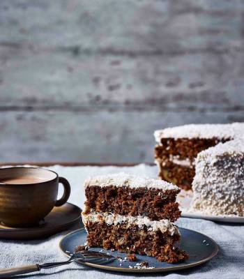 Chai coconut carrot cake