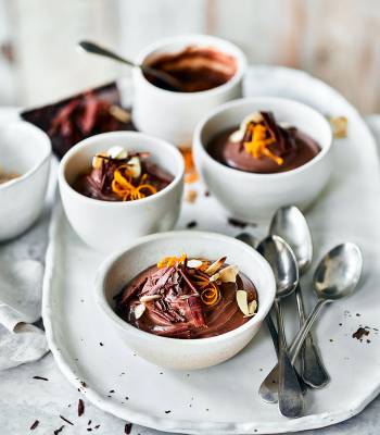 Chocolate and amaretto mousse