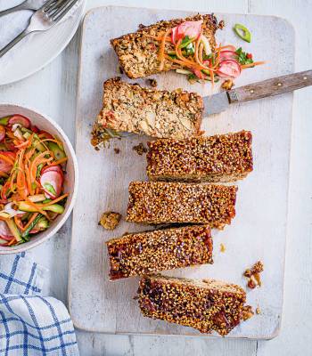 Sticky pork meatloaf