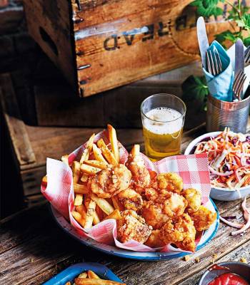Chicken in a basket