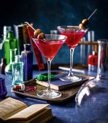 Poison cherry martini
