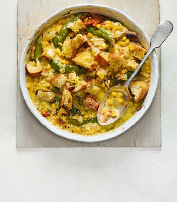 Tinned fish gratin
