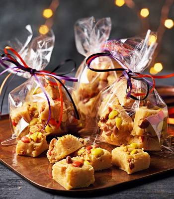 Salted peanut butter fudge