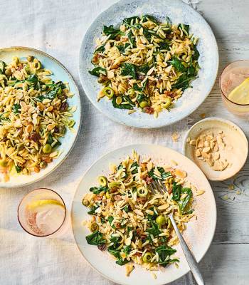 Agrodolce orzo