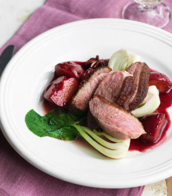 Chinese-style crispy five-spice duck