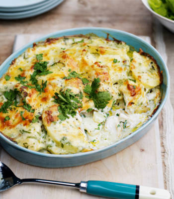 Smoky fish bake
