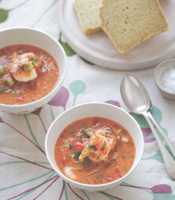 King prawn gazpacho