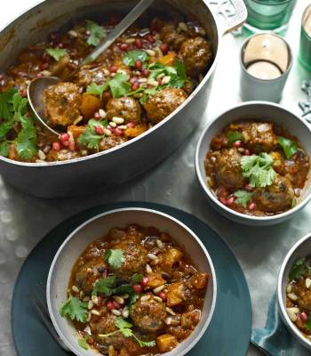 Middle-Eastern spiced meatballs 