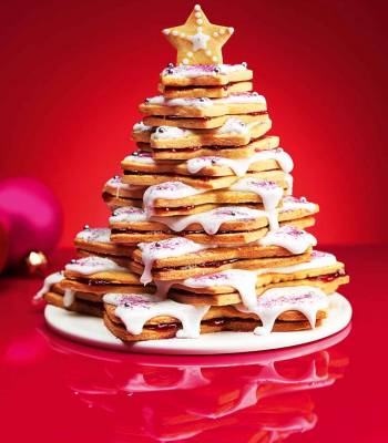 Christmas cookie tree