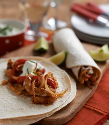 Reggae Reggae chicken party wraps