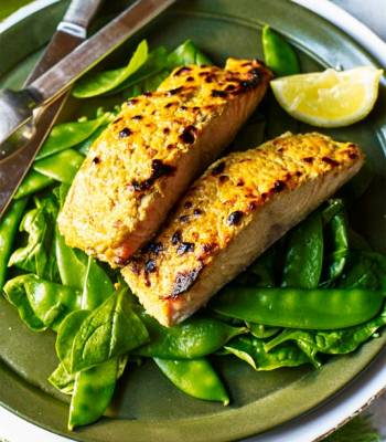 Tandoori salmon