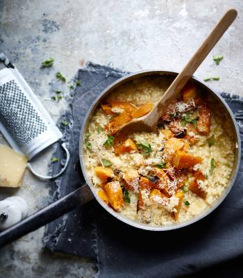 Pumpkin risotto 