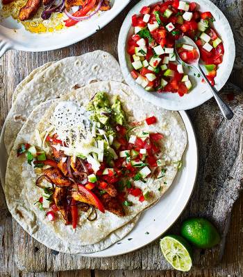 Chicken fajitas 