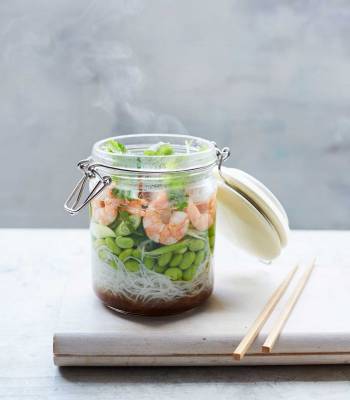 Japanese prawn noodle jar