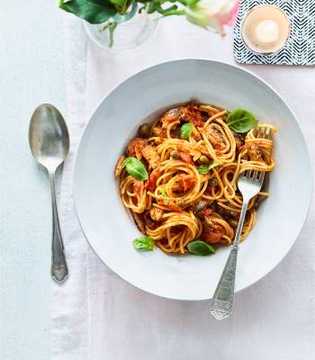 Storecupboard spaghetti