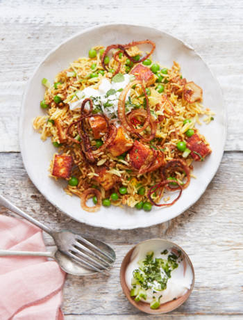 Sponsored: Paneer and pea biryani from The Spice Tailor