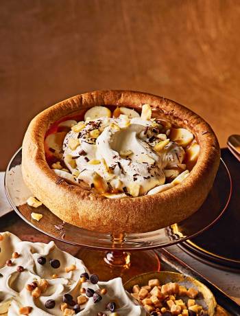 Yorkshire banoffee pudding