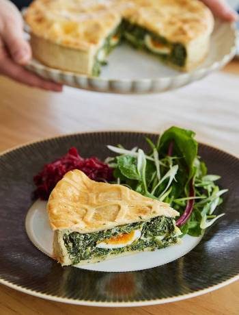 Sponsored: Easter spinach & ricotta pie