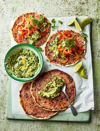 Smashed sausage fajitas 