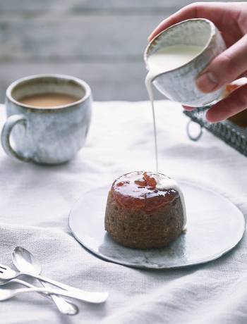 Marmalade on toast and tea puddings 