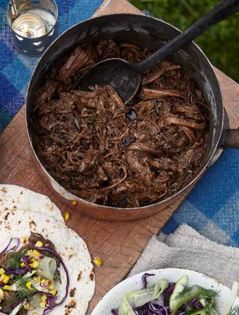 Mulled beef brisket