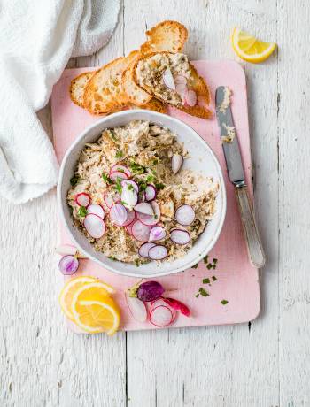 Smoked mackerel pâté