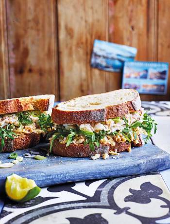 Ultimate crab sandwich