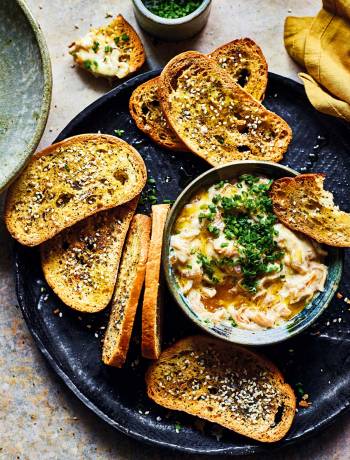 Caramelised shallot and mustard dip