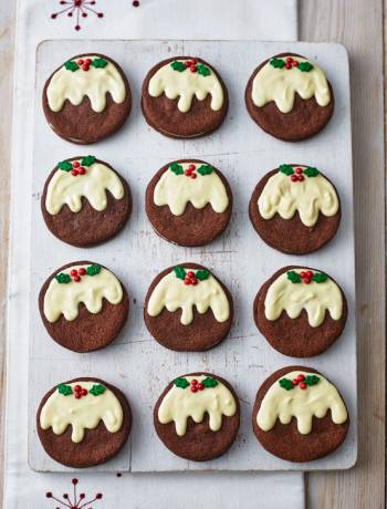 Christmas pudding mint ‘Oreos’