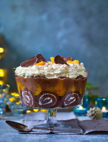 Terry's Chocolate Orange trifle 