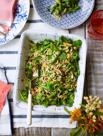 Spiced basmati rice salad