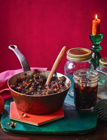Cranberry and clementine mincemeat