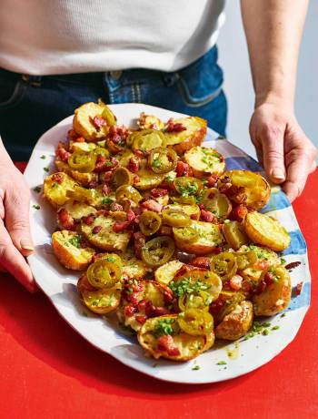 Cheesy loaded potatoes 