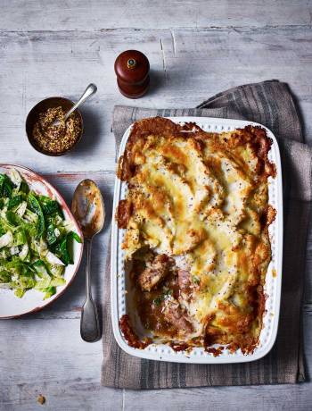 Sausage and mash pie