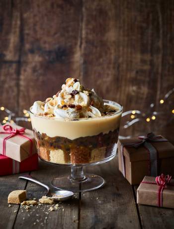 Mince pie trifle 