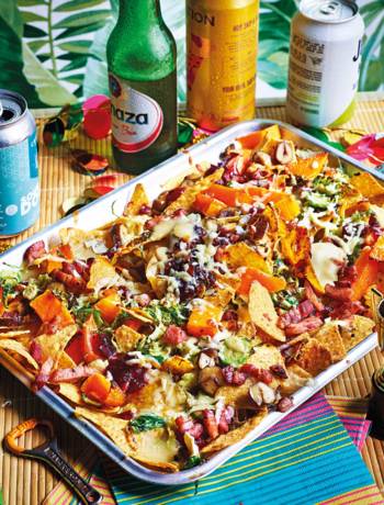 Christmas nachos