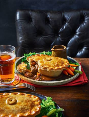 Steak and ale pie