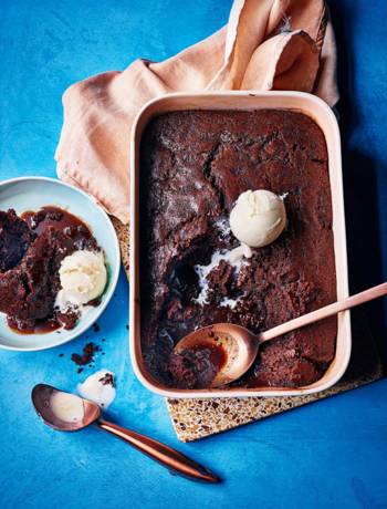 Sponsored: Molten dark chocolate and stout pudding
