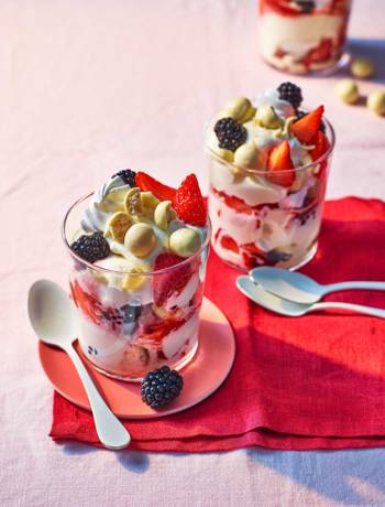 Sponsored: White Chocolate Maltesers Eton mess