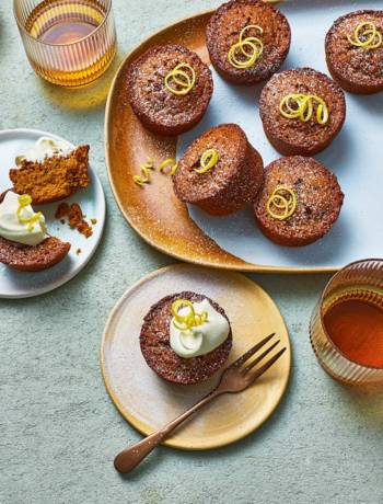Thyme brown butter cakes