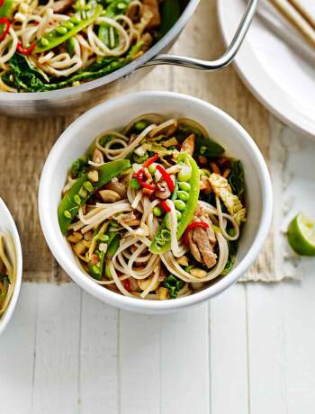Winter chicken stir-fry