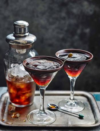 Espresso chocolate martini