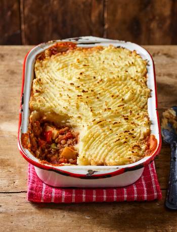 Vegan shepherd’s pie
