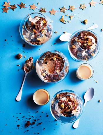 Baileys cheesecake pots