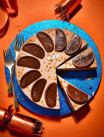 Terry’s double-chocolate orange cheesecake