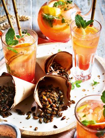 Blood orange and ginger pitcher 