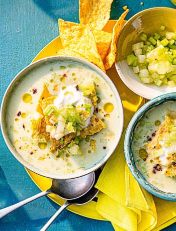 Chilled salsa soup