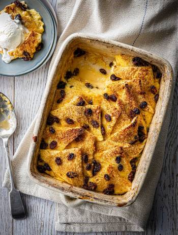 Bread and butter pudding